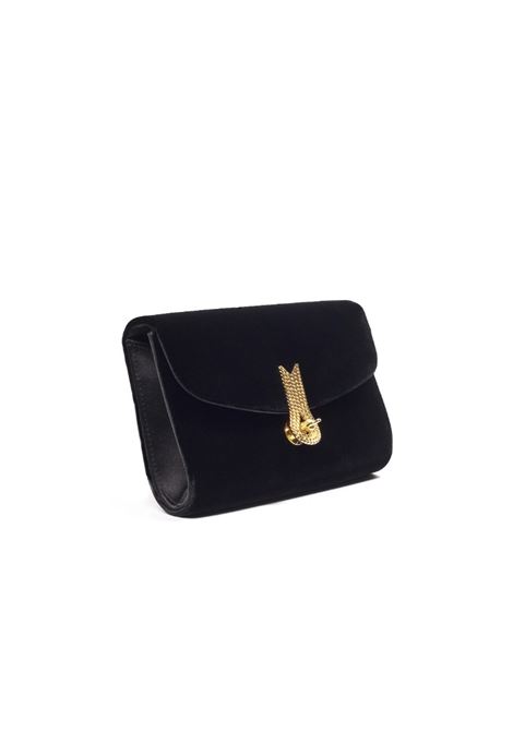 Clutch queen mid velvet in nero Amato Daniele - donna AMATO DANIELE | 877864AVELLUTORASONR